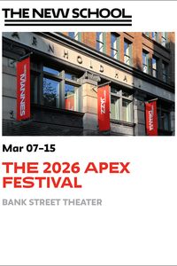 The New School APEX Festival 2026 poster